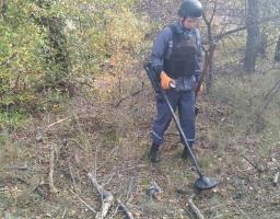 Піротехніками на Луганщині вилучено 20 одиниць вибухонебезпечних предметів