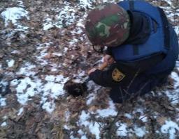 Піротехніками на Луганщині виявлено та вилучено шість одиниць вибухонебезпечних предметів 