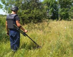 Піротехніками на Луганщині вилучено шість одиниць вибухонебезпечних предметів