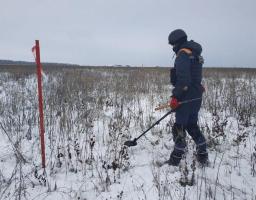 Піротехніками на Луганщині виявлено та вилучено 18 артилерійських снарядів 
