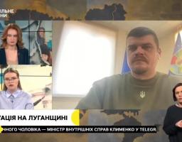 Артем Лисогор про події на Луганщині - 30 листопада, день (відео)