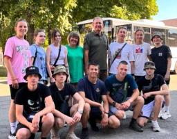 Юнаки та дівчата Луганського обласного військового ліцею вирушили до міжнародного табору у Республіку Литва