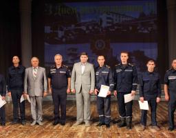 Юрій Клименко привітав рятувальників Луганщини