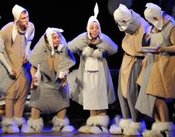 Луганський обласний академічний український музично-драматичний театр представив свої роботи глядачам столиці