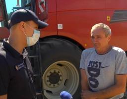 Безпека під час зернозбиральної кампанії – на постійному контролі рятувальників