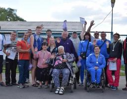 У Кремінній відбулись традиційні обласні змагання серед легкоатлетів з інвалідністю