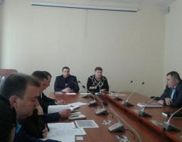 Питання будівництва залізничної гілки розгрядалось на нараді.