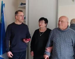 Батькам загиблого Михайла Панкова вручили його орден «За мужність» III ступеня