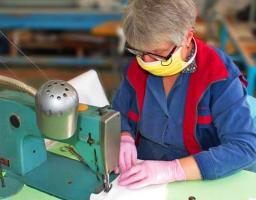 Сергій Гайдай: збільшується кількість місцевих підприємств, які виготовляють захисні маски