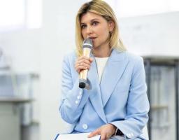 Олена Зеленська взяла участь у презентації плану заходів з реформування системи шкільного харчування