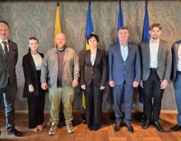 Підтримка ветеранів, ВПО, дітей з Луганщини –  перспективи розвитку зазначених напрямів Олексій  Харченко визначив із Послом Литовської Республіки в Україні
