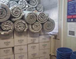 Матраци, постільну білизну та сімейні набори посуду видаватимуть нашим ВПО в Полтаві