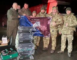 Артем Лисогор: передали десантникам із 25-ї бригади партію оптичних пристроїв