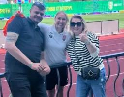 У 101-й день народження «Зорі» Артем Лисогор відвідав поєдинок луганців з «Поліссям»