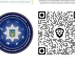 Контактна інформація спеціалізованих центрів з розшуку осіб, зниклих безвісти за особливих обставин, Головних управлінь Національної поліції України