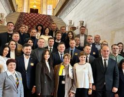 Луганська делегація зустрілася із Надією Сологуб, керівницею групи дружби «Україна-Франція» 